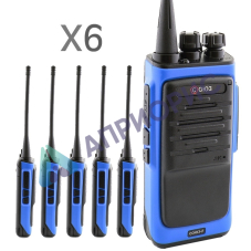 Комплект раций СОЮЗ-2х6 синий